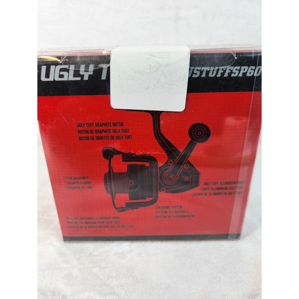 Ugly Stik Ugly Tuff SP60 Spinning Fishing Reel Aluminum Body 5 Bearing System - Picture 5 of 11